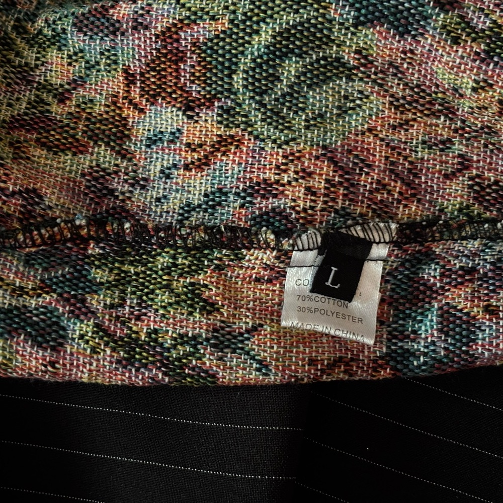 Floral Lace-Up Tank Top - Picture 5 of 5